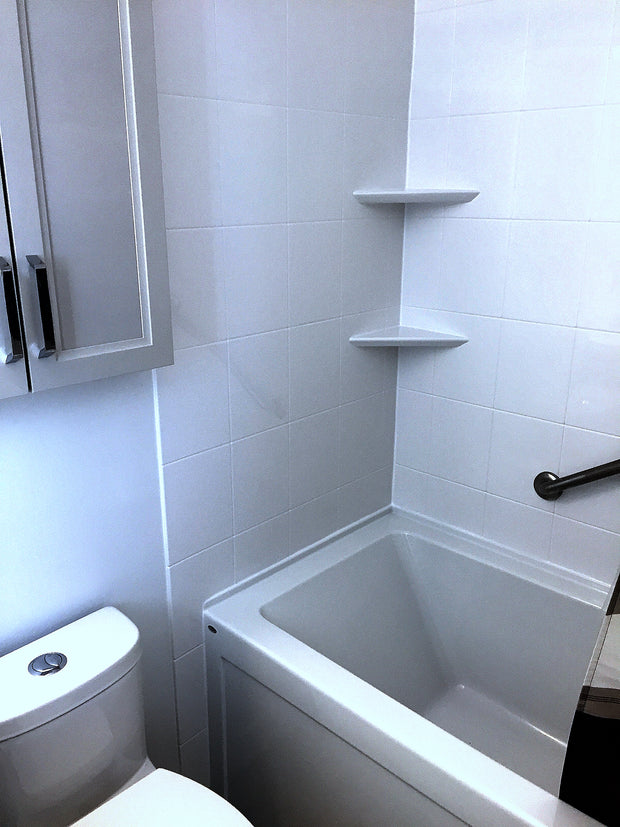8x10 Tile pattern acrylic walls - INSTALLED PRICE