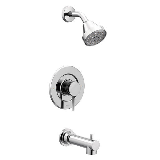 Tub with White large subway tile pattern walls including taps - INSTALLED PRICE